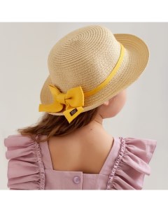 Шляпа для девочки цв бежевый р р 54 Minaku