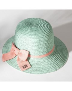 Шляпа для девочки цв мятный р р 54 Minaku
