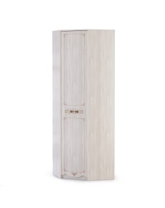 Угловой шкаф для одежды Флоренция 13 123 ясень анкор светлый 70 6х70 6х210 3 см Mobi