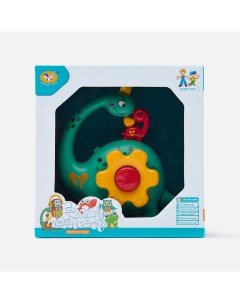 Развивающая игрушка для малышей музыкальная Динозавр погремушка 855 11 8A Jialegu toys
