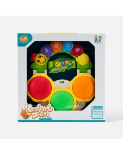 Развивающая игрушка для малышей музыкальная Барабан 855 10A Jialegu toys