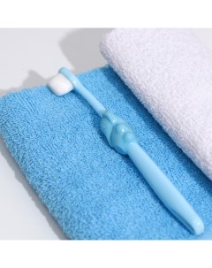 Зубная щётка детская 2 9 лет 10 000 щетинок ультрамягкая синяя Nobrand