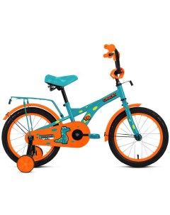 Велосипед детский Crocky 16 1ск 2023 бирюзовый Forward