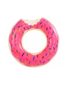 Надувной круг для для плавания Пончик 90 см розовый KR 090 1 Goodstore24