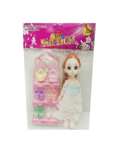 Кукла Красотка 15см предметов 11шт пакет Y23836013 Наша игрушка