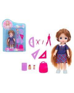 Кукла Girls Club 14 см с аксессуарами ручки и ножки у куклы шарнирные IT108581 Girls club