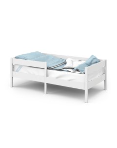 Кровать детская СОФА СКАНДИ 140х70 белый белый Атон мебель