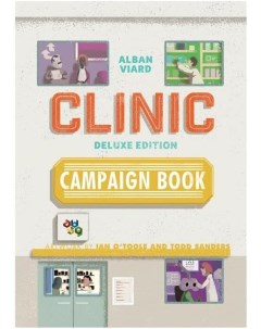 Настольная игра Clinic Deluxe Edition Campaign Book на английском языке Capstone games