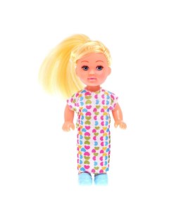 Кукла малышка Ева в платье МИКС Nobrand