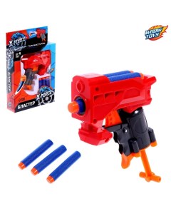 Бластер игрушечный MAX стреляет мягкими пулями Woow toys