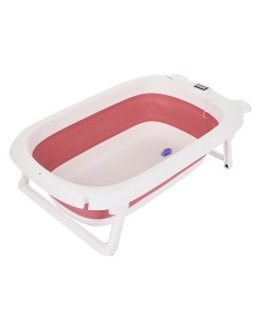 Детская ванна складная 81 5 см встроенный термометр Pink Темно розовый Pituso