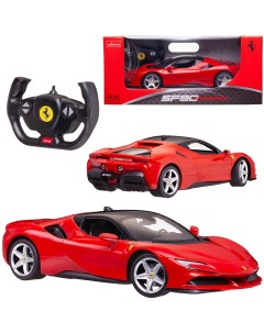 Машина р у 1 14 Ferrari SF90 Stradale цвет красный Rastar