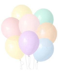 Воздушные шары пастель 10 шт Пакетико
