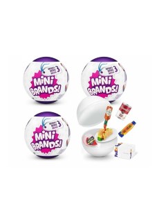 Игровой набор шар сюрприз Mini brands Серия 3 Zuru 5 surprise