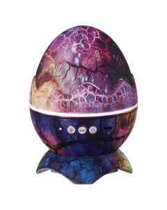 Ночник проектор яйцо дракона с bluetooth фиолетовый 3кн supernowa Nobrand