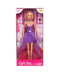 Кукла Defa Lucy в фиолетовом блестящем платье 29 см Abtoys (абтойс)