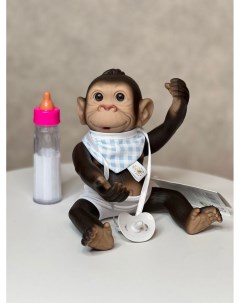 Кукла 26cм Baby Monkey виниловая 390A Marina&pau