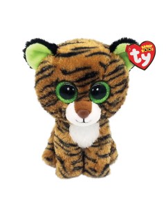 Игрушка мягкая Beanie Boo s Тигр Коричневый Tiger 15 см 36387 Ty