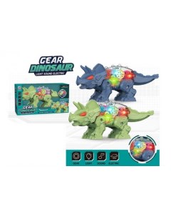 Интерактивная игрушка Динозавр на батарейках в ассортименте 2410111 Nobrand