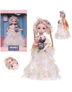 Кукла Junfa Ardana Princess 30 см в роскошном белом платье в подарочной коробке Junfa toys