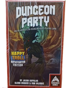 Настольная игра Dungeon Party Happy Troll на английском языке FRB 1715 Forbidden games