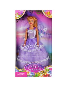 Кукла Defa Lucy Невеста в фиолетовом платье 29 см Abtoys (абтойс)