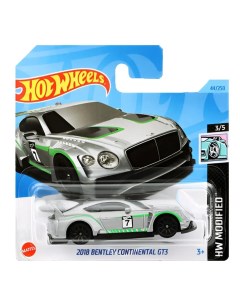 Машинка Hot Wheels 2018 Bentley Continental GT3 044 из 250 Mattel