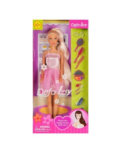 Кукла Defa Lucy В салоне красоты в розовом платье 29 см Abtoys (абтойс)