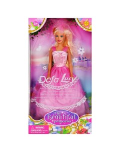 Кукла Defa Lucy Невеста в розовом платье 29 см Abtoys (абтойс)