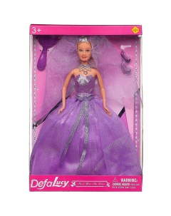 Кукла Defa Lucy Невеста принцесса в платье в наборе с игровыми предметами 29 см Abtoys (абтойс)
