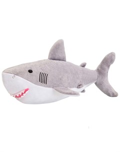 Мягкая игрушка Большая белая акула 25 см All about nature