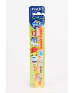Зубная щетка для детей от 6 до 12 лет LION для детей цв оранжевый Kodomo