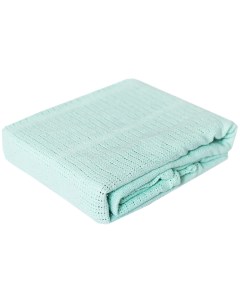 Одеяло вязаное мятное 90x118 см Baby nice