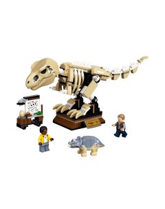 Конструктор Jurassic World Скелет тираннозавра на выставке 76940 Lego
