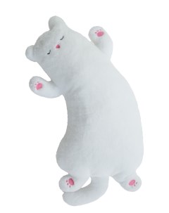 Мягкая игрушка Кот белый 48 см Смолтойс