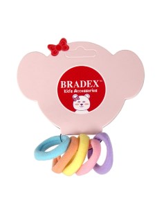 Резинки детские Kid s Accessories разноцветные 5 шт AS 1133 Bradex