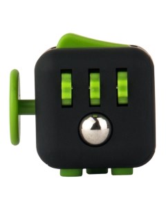 Игрушка антистресс Green Black Fidget cube