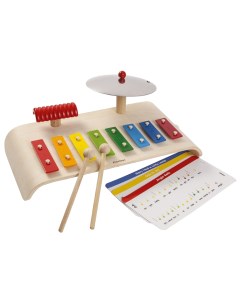 Ксилофон игрушечный Деревянный музыкальный центр 6422 Plan toys