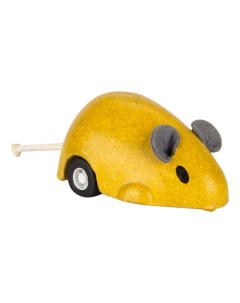 Деревянная игрушка для малышей PlanToys Заводная деревянная мышь Plan toys
