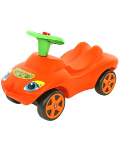 Машина каталка Полесье Мой любимый автомобиль Оранжевый со звуковым сигналом Wader