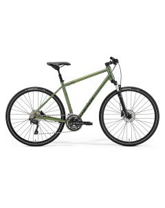 Велосипед Crossway 300 мужской L 55 матовый зелёный Merida