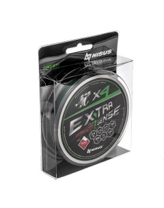 Шнур Extrasense X4 PE Green 150m 0 8 13LB 0 16mm N ES X4 0 8 13LB Nisus