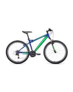 Велосипед Flash 26 1 0 2022 19 синий ярко зеленый Forward