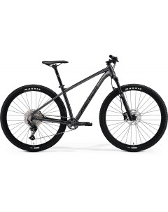 Велосипед Big Nine 400 XL 20 тёмно серебряный с чёрным Merida