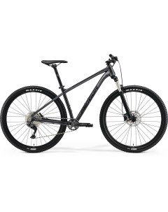 Велосипед Big Nine 200 L 18 5 тёмно серебряный с чёрным Merida