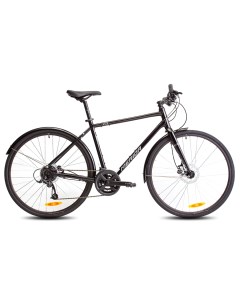 Велосипед Crossway Urban 50 рама XL черно серебристый Merida