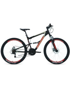 Велосипед Raptor 27 5 2 0 Disc 2020 16 черный красный Forward