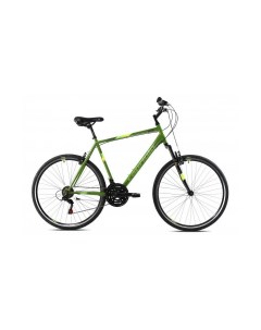 Велосипед TOURING TREK SUNRISE MAN 28 3 X 6 STEEL 22 зелёный жёлтый Capriolo