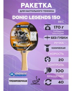 Ракетка для настольного тенниса Legends 150 Donic