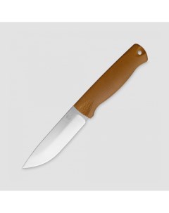 Нож с фиксированным клинком Hoot 10 5 см коричневый Owl knife